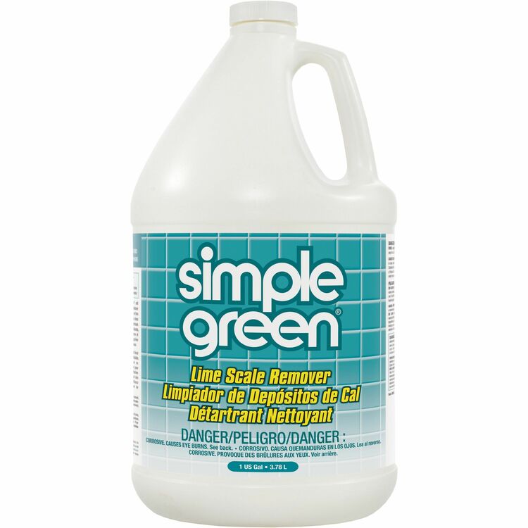 Simple Green Lime Scale Remover, Nonabrasive/Nonflammable, 1 Gallon, 6/CT (SMP50128CT) Case of 6