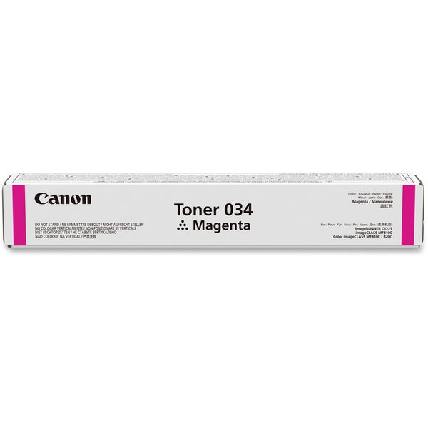 Canon Toner Cartridge, 7300 Page Yield, Magenta (CNMCRTDG034M)