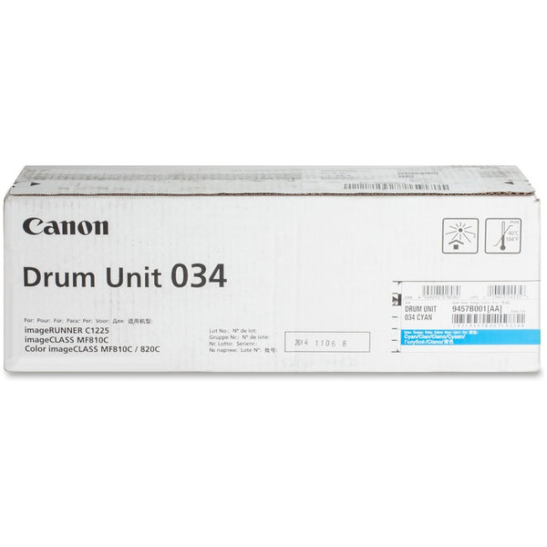 Canon Drum Unit, f/MF810CDN/820CDN, 34, 000 Page Yield, CN (CNMDRUM034C)