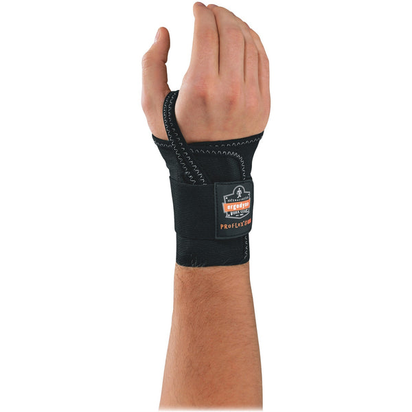 Ergodyne ProFlex 4000 Wrist Support, X-Large (8"+), Fits Right-Hand, Black (EGO70008) Each