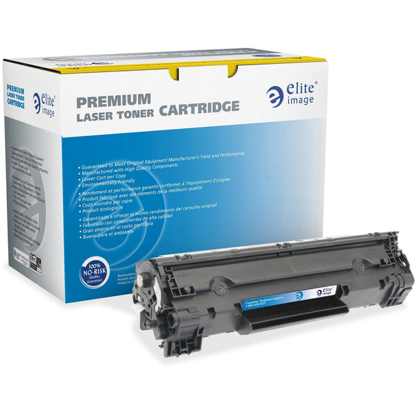 Elite Image Remanufactured MICR Toner Cartridge, Alternative for HP 83A (83A), Laser, 1500 Pages, Black, 1 Each (ELI75979) Each