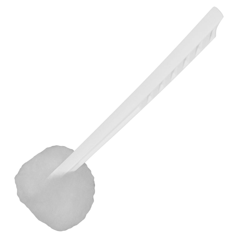 Genuine Joe Toilet Bowl Mop, 12" Long Handle, 100/CT, White (GJO85122) Case of 100