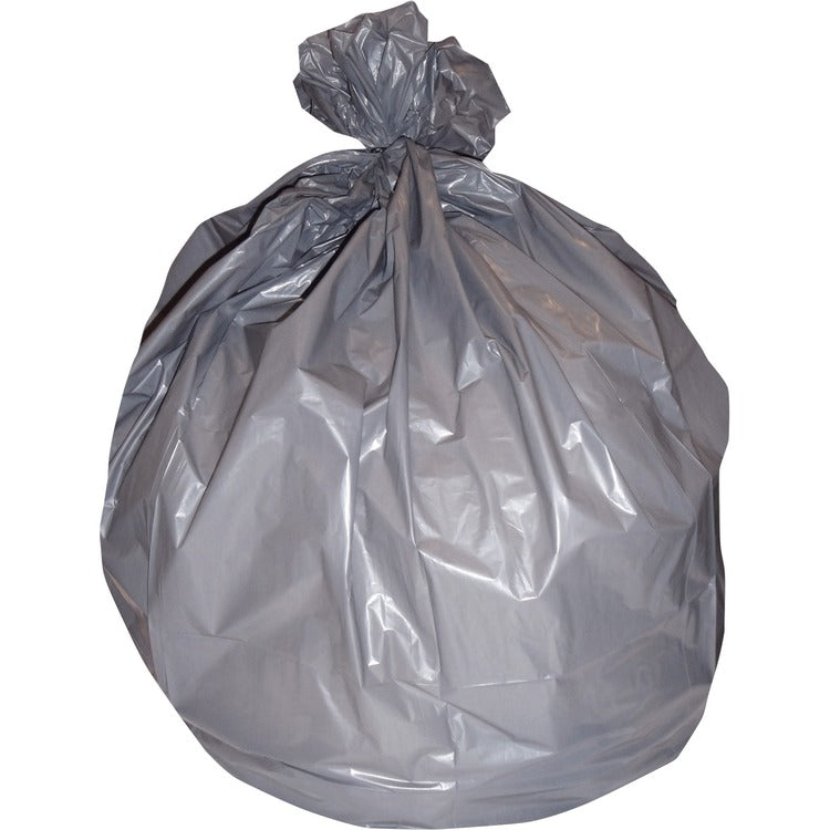 Heritage Can Liners, 1.1mil, 60 Gallon, 38"x58", 100ct, 1BX/CT, GY (HERH7658SG) Case of 100