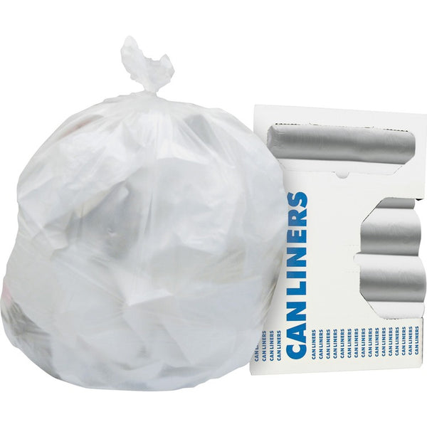 Heritage Can Liners, 2000ct, .6mil, 4 Gallon, 17"x18", 40RL/CT, NL (HERZ3418RNR01) Case of 2000