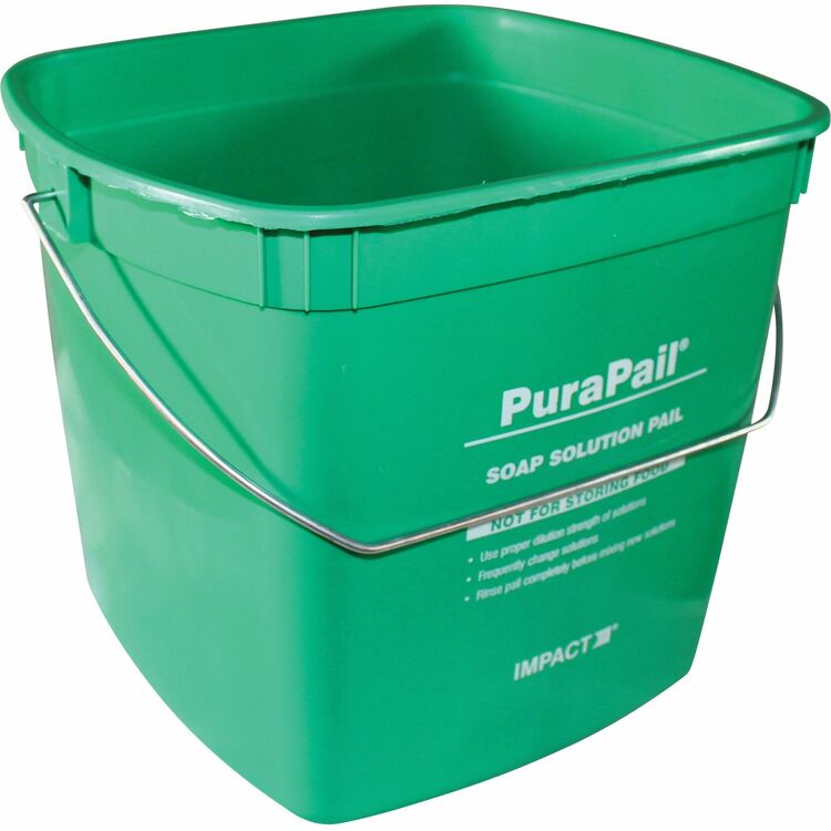 PuraPail Purapail Cleaning Bucket, 6Qt, Green (IMP550614C) Each