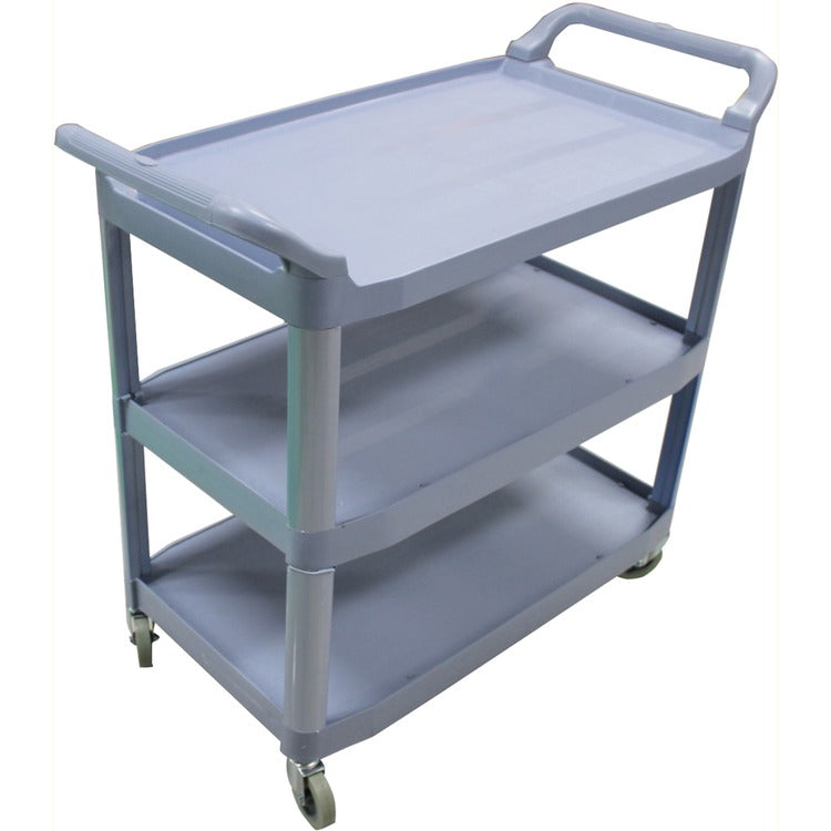 Impact 3-Cart Bussing Cart, Large, 20"x38"x40", Gray (IMP7006) Each