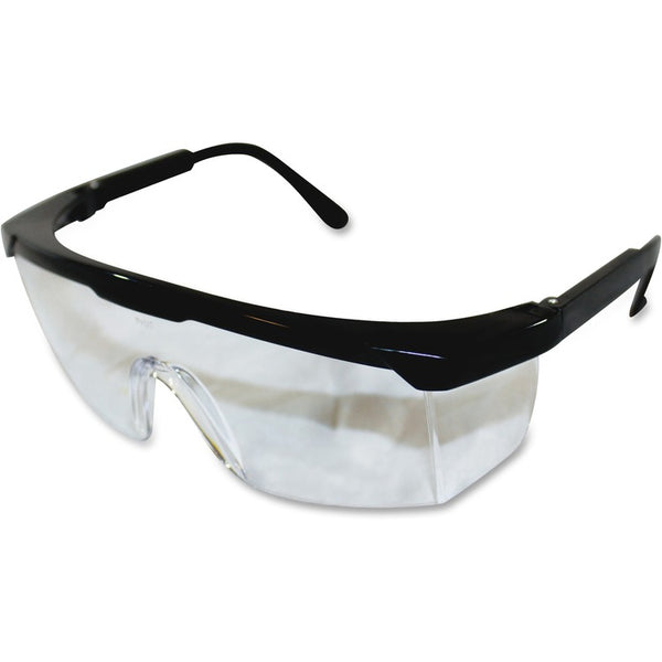 ProGuard Adjustable Safety Eyewear, 1 PR/BX, Black/Clear (PGD7334B) 1 Pair