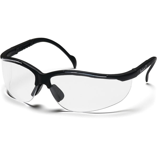 ProGuard Curve Lens Safety Eyewear, Clear/Black (PGD8301000) 1 Pair