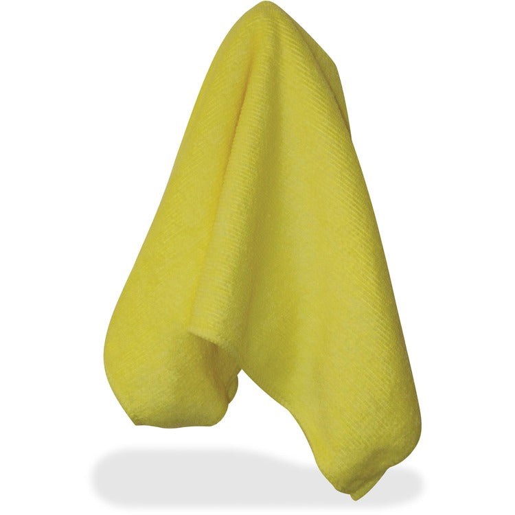 Impact Microfiber Duster Cloths, 12/BG, Yellow (IMPLFK700) Bag of 12