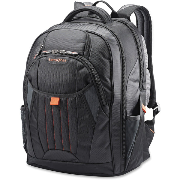 Samsonite Tectonic Backpack, 8-1/2" x 13-1/2", Black (SML663031070) Each