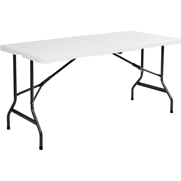 Iceberg Bifold Folding Table, 30" x 96", Platinum (ICE65473) Each