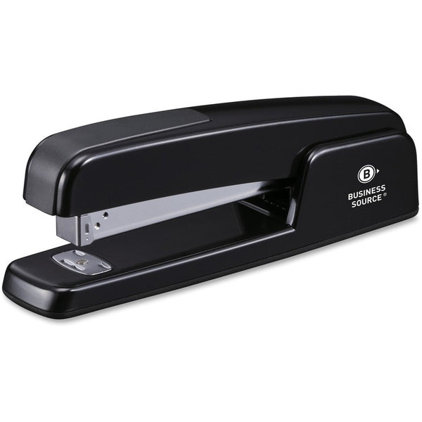 Business Source Die-Cast Desk Stapler, 20 Sheet Cap, 210 Pcs, Black (BSN41877) Each