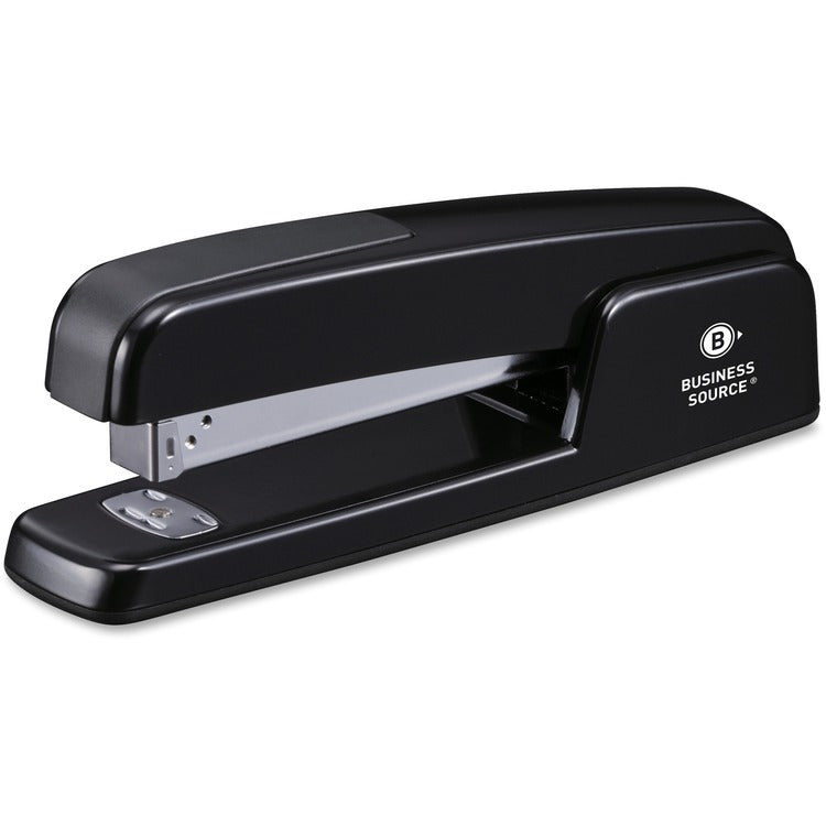Business Source Die-Cast Desk Stapler, 20 Sheet Cap, 210 Pcs, Black (BSN41877) Each