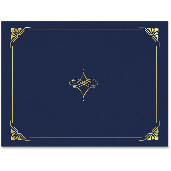 Geographics Certificate Cover, 8-1/2" x 11", 5SH/PK, Blue (GEO47841) Pack of 5