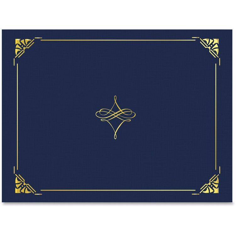 Geographics Certificate Cover, 8-1/2" x 11", 5SH/PK, Blue (GEO47841) Pack of 5