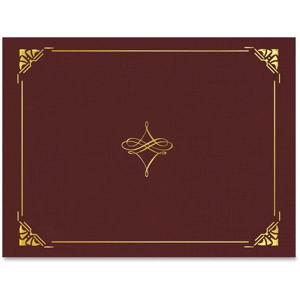 Geographics Certificate Cover, 8-1/2" x 11", 5SH/PK, Cordova (GEO47842) Pack of 5