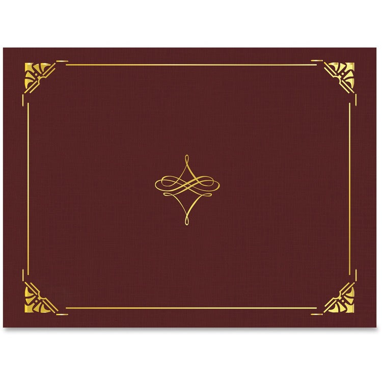 Geographics Certificate Cover, 8-1/2" x 11", 5SH/PK, Cordova (GEO47842) Pack of 5