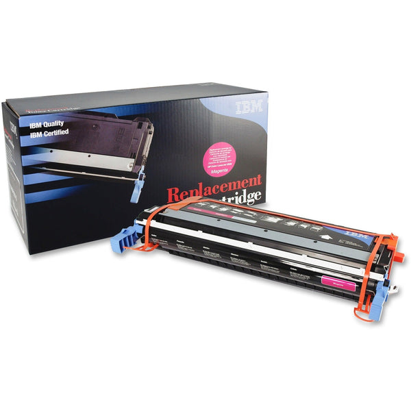 IBM Remanufactured Toner Cartridge, Alternative for HP 645A (C9733A), Laser, 12000 Pages, Magenta, 1 Each (IBMTG95P6577) Each