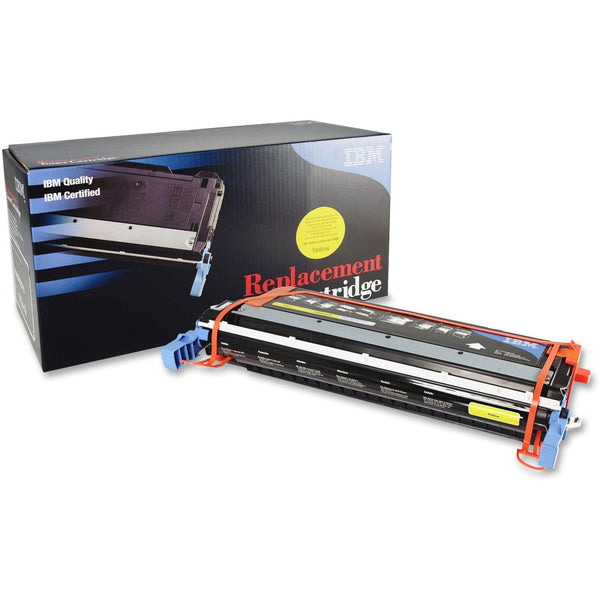 IBM Remanufactured Toner Cartridge, Alternative for HP 645A (C9732A), Laser, 12000 Pages, Yellow, 1 Each (IBMTG95P6578) Each