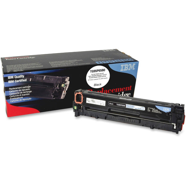 IBM Remanufactured Toner Cartridge, Alternative for HP 312X (CF380X), Laser, High Yield, 4400 Pages, Black, 1 Each (IBMTG95P6580) Each