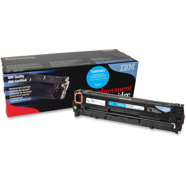 IBM Remanufactured Toner Cartridge, Alternative for HP 312A (CF381A), Laser, 2700 Pages, Cyan, 1 Each (IBMTG95P6581) Each