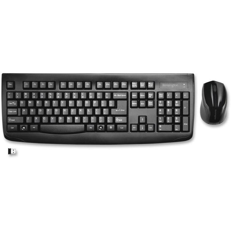 Kensington Pro fit Wireless Desktop Set, Black (KMW72324) Each