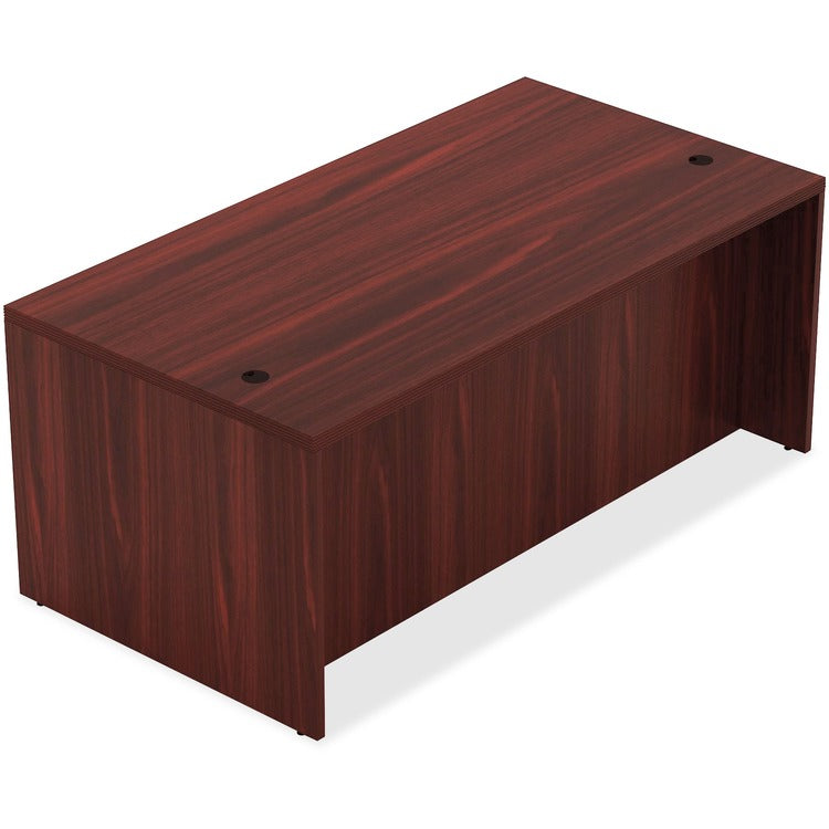 Lorell Top 1-1/2" Credenza 36" x 72" x 30", Mahogany (LLR34300)