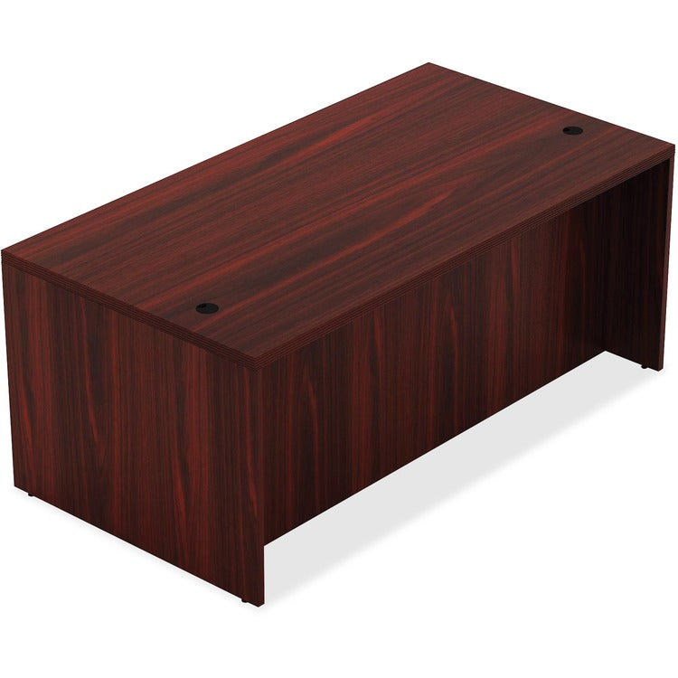 Lorell Top 1-1/2", Desk, 30" x 60" x 30", Mahogany (LLR34304)