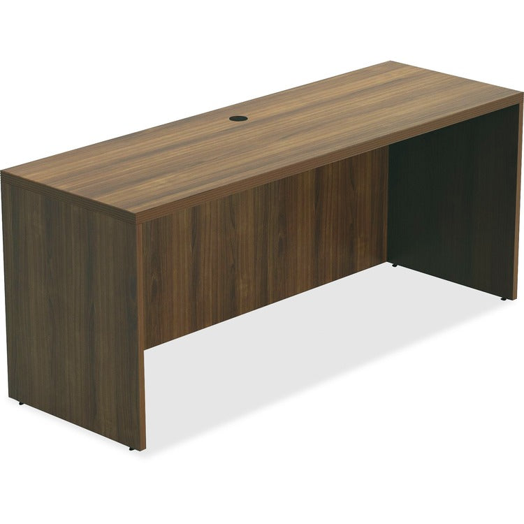 Lorell Top 1-1/2", Credenza 24" x 72" x 30', Walnut (LLR34307)