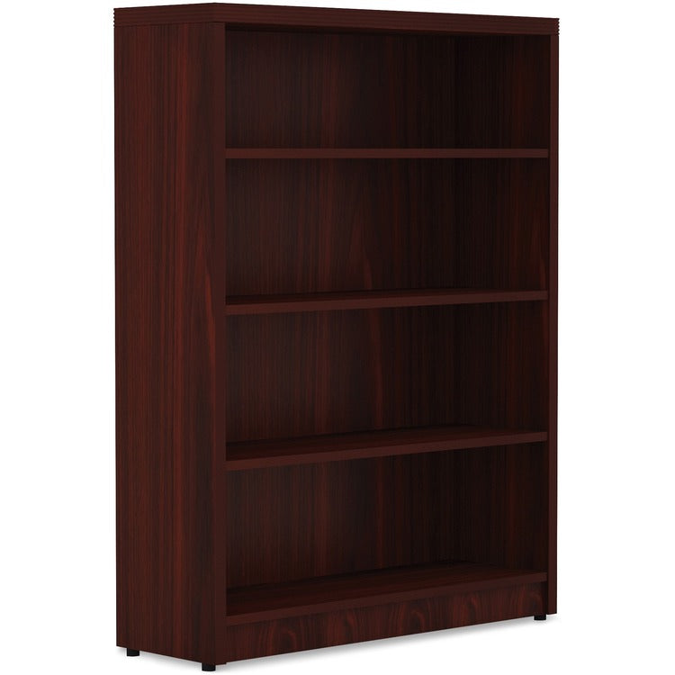 Lorell Top 1-1/2", Bookshelf 12-1/2" x 36" x 30", Mahogany (LLR34316)