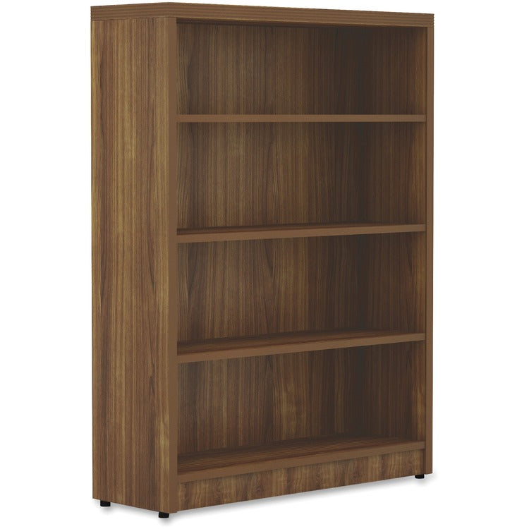 Lorell Top 1-1/2", Bookshelf 12-1/2" x 36" x 30", Walnut (LLR34317)