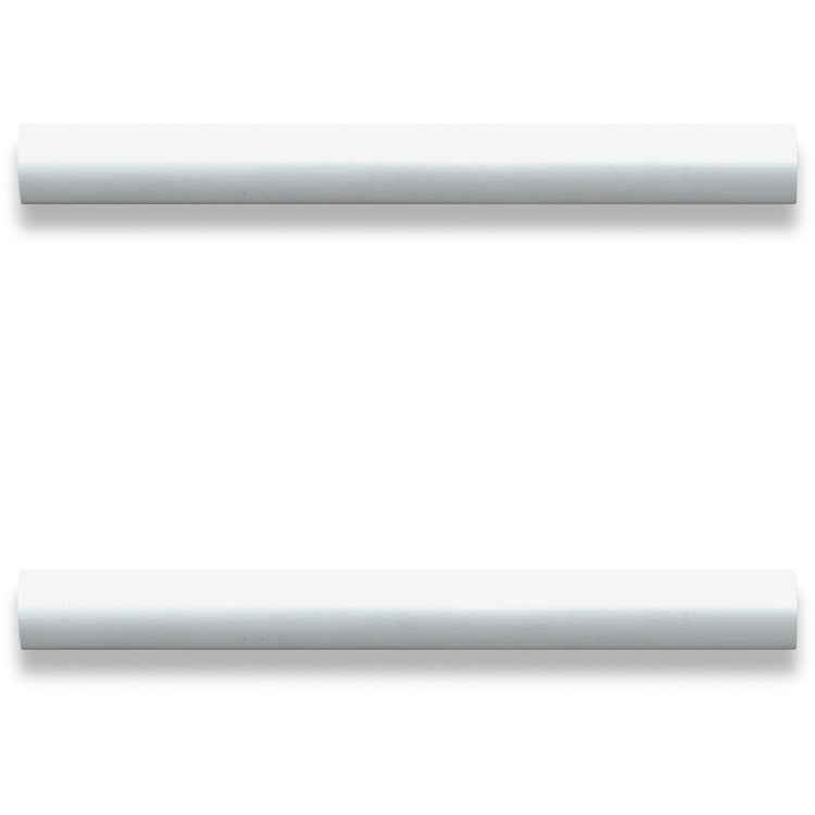 Lorell Modern Pull, .5" x 4" x 2', 2/PK, Silver (LLR34346)