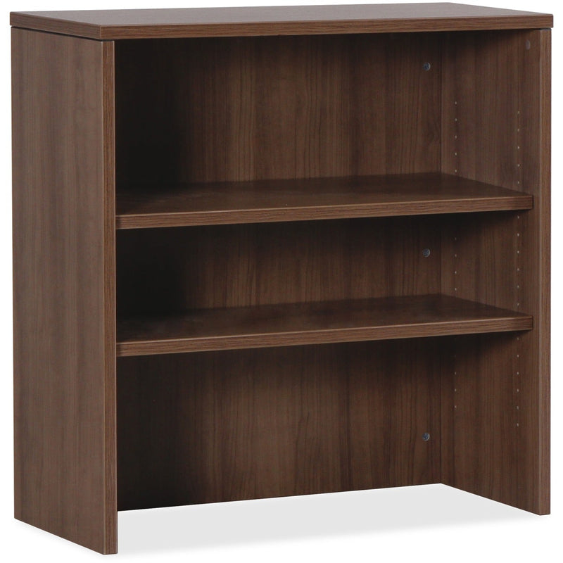 Lorell Stack Bookcase, 36" x 15" x 36", Walnut (LLR69975)