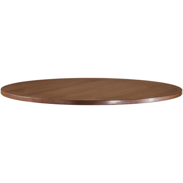 Lorell Round Tabletop, 48", Walnut (LLR69989)