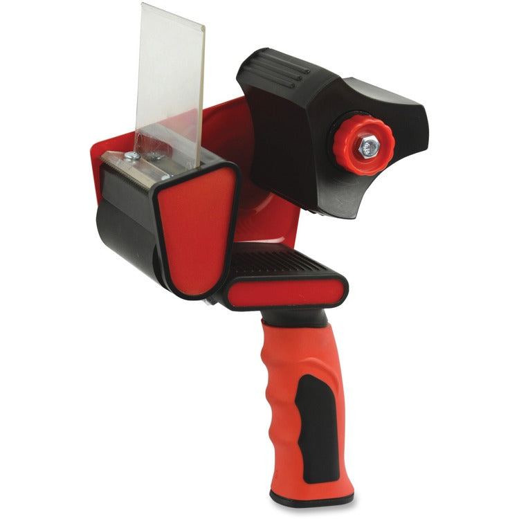 Sparco Packaging Tape Dispenser, 3", Red/Black (SPR68535) Each