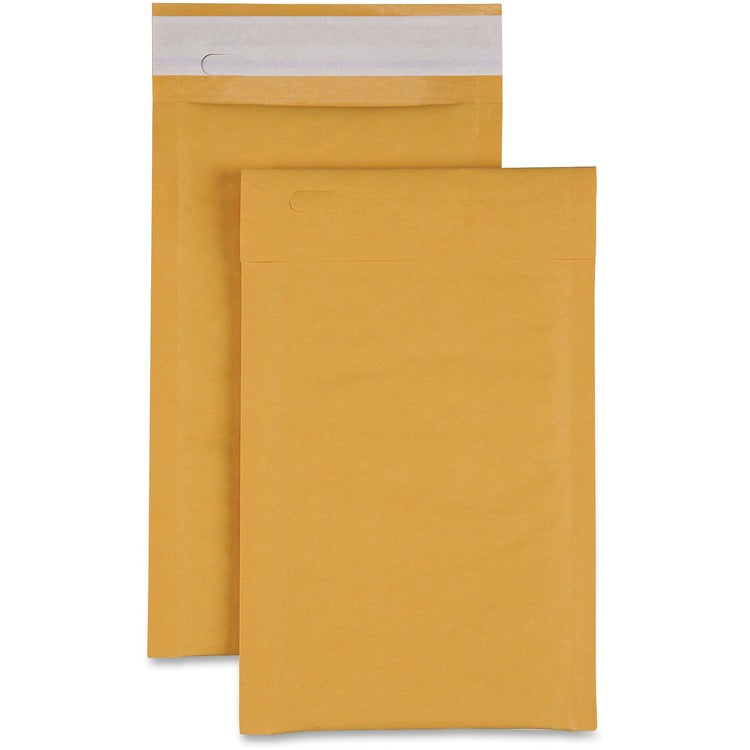 Sparco Cushioned Bubble Mailer, 6" x 10", 250/CT, Kraft (SPR74980) Case of 200