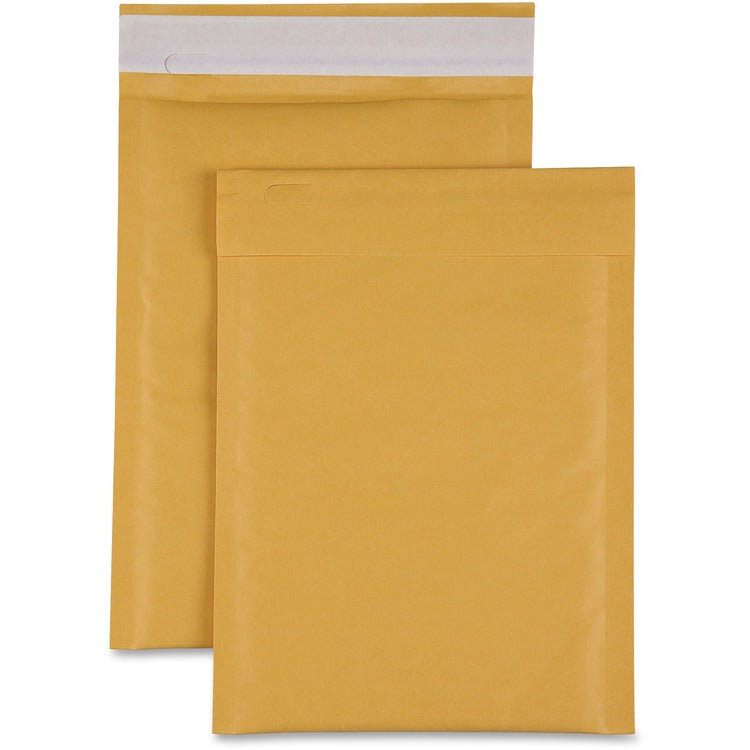 Sparco Cushioned 1 Bubble Mailer, 7-1/2" x 12", 100/CT, Kraft (SPR74981) Case of 100