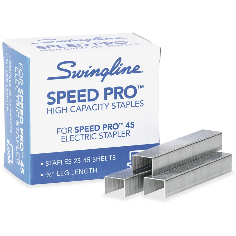 Swingline Speed Pro High Capacity Staples, 3/8" Leg, 5,000/Box (SWI35465)