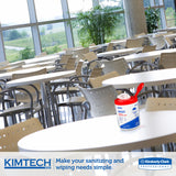 KIMTECH Prep Surface Sanitizer Wipes, 30/Tub, 8/Carton (KCC58040CT) Case of 8