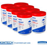 KIMTECH Prep Surface Sanitizer Wipes, 30/Tub, 8/Carton (KCC58040CT) Case of 8