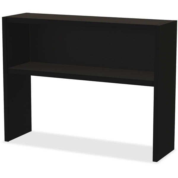 Lorell Stack-On Hutch, 48", Black (LLR79171)