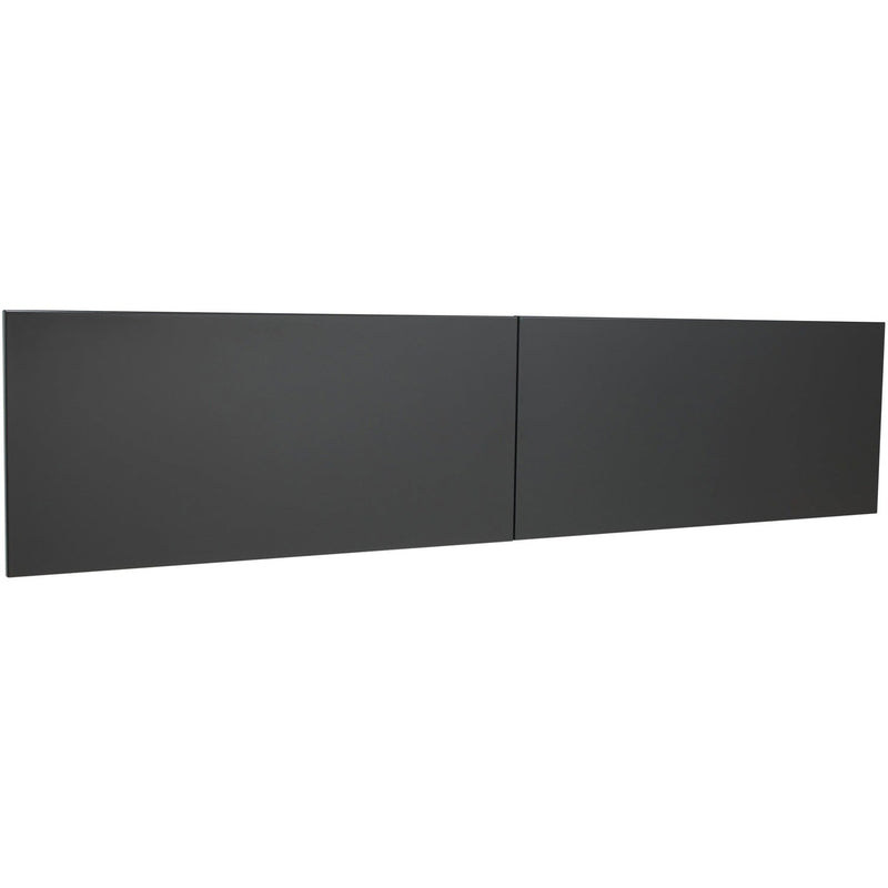 Lorell Stack-On Hutch Door Kit, f/ 72", Charcoal (LLR79174) Each
