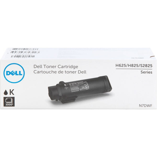 Dell N7DWF High-Yield Toner, 3,000 Page-Yield, Black (DLLN7DWF) Each