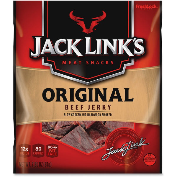 Jack Link's Jack Links Original Beef Jerky, 2.85oz. (JCK87631) 1 Bag