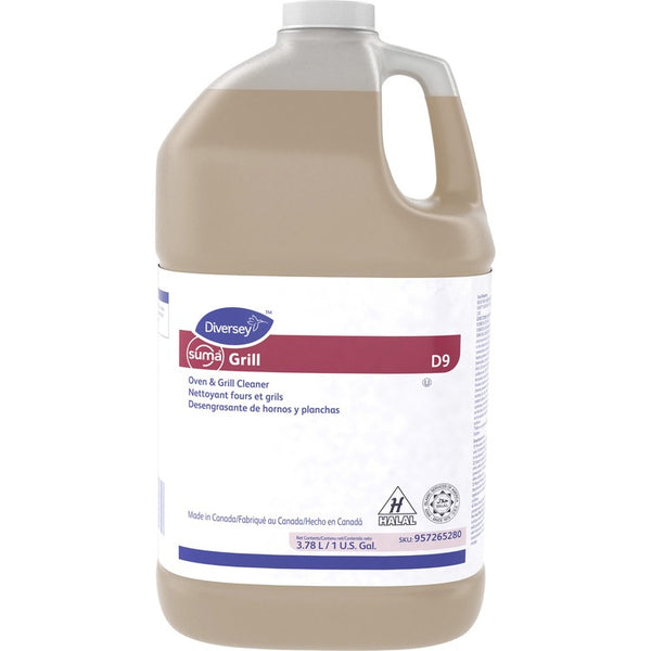 Diversey Grill/Oven Cleaner, 1 Gallon, Brown (DVO957265280) Each