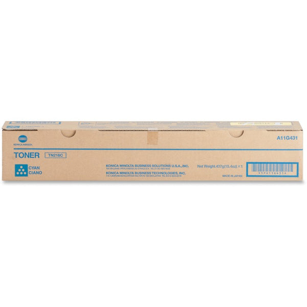 Konica Minolta Toner Cartridge, f/220/280, 26, 000 Page Yield, Cyan (KNMTN216C) Each