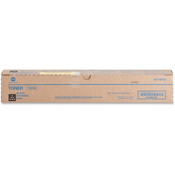 Konica Minolta Toner Cartridge, f/220/280, 29, 000 Page Yield, Black (KNMTN216K) Each