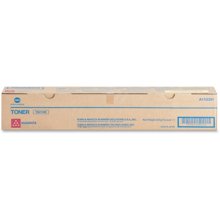 Konica Minolta Toner Cartridge, f/220/280, 26, 000 Page Yield, Magenta (KNMTN216M) Each