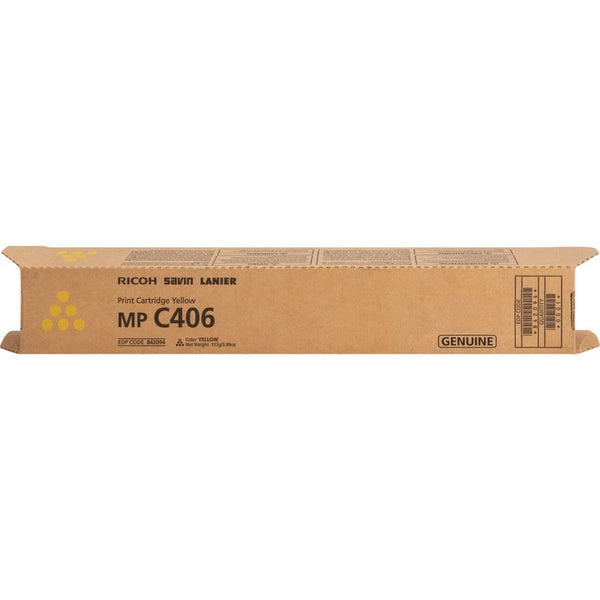 Ricoh Original Toner Cartridge, Yellow, Laser, 6000 Pages Cyan (RIC842094) Each