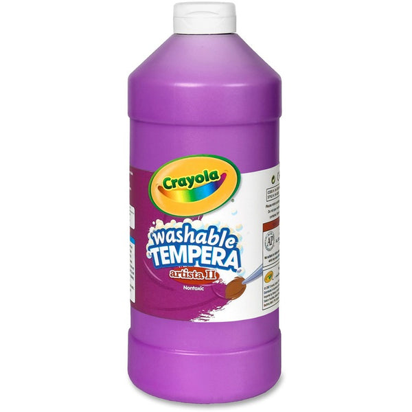 Crayola Washable Tempera Paint, 32oz, Violet (CYO543132040) Each